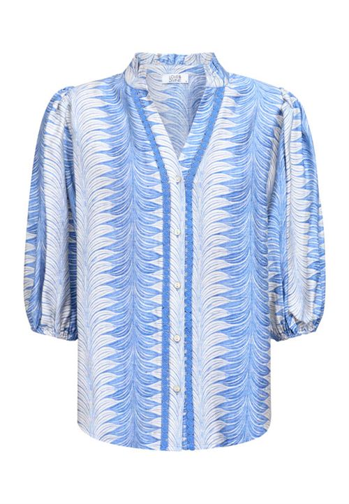 LOVE & DIVINE BLUSE, LOVE456-10, BLUE DREAM ETHNIC